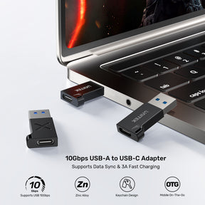 10Gbps USB-A to USB-C Adapter