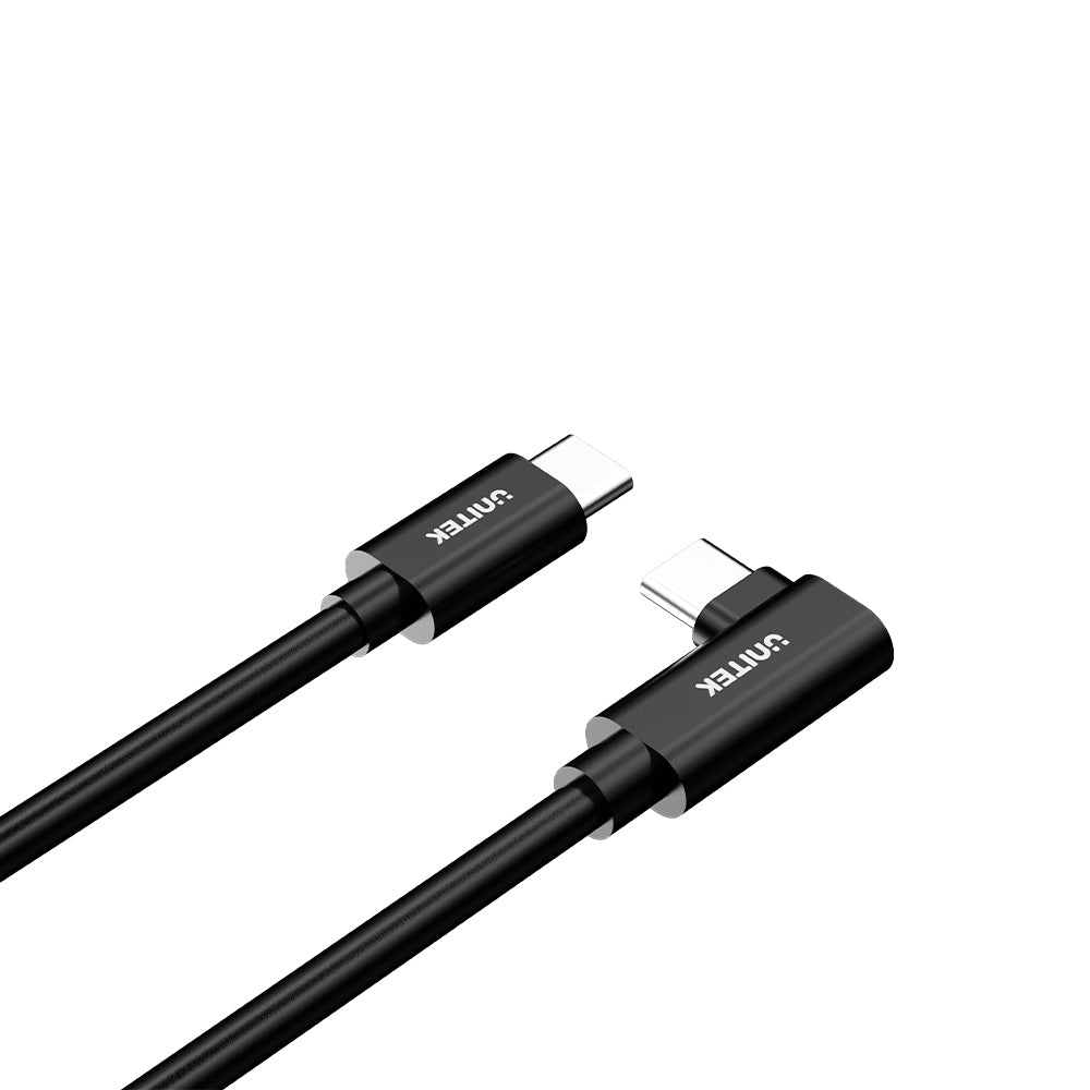 VR Link Pro Cable (90 Degree USB-C to C Cable supports 5Gps & 60W)