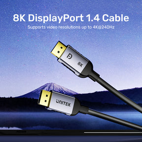 8K DisplayPort 1.4 Cable