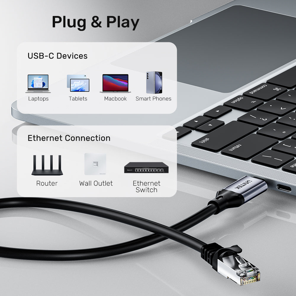 USB-C to Ethernet Cable