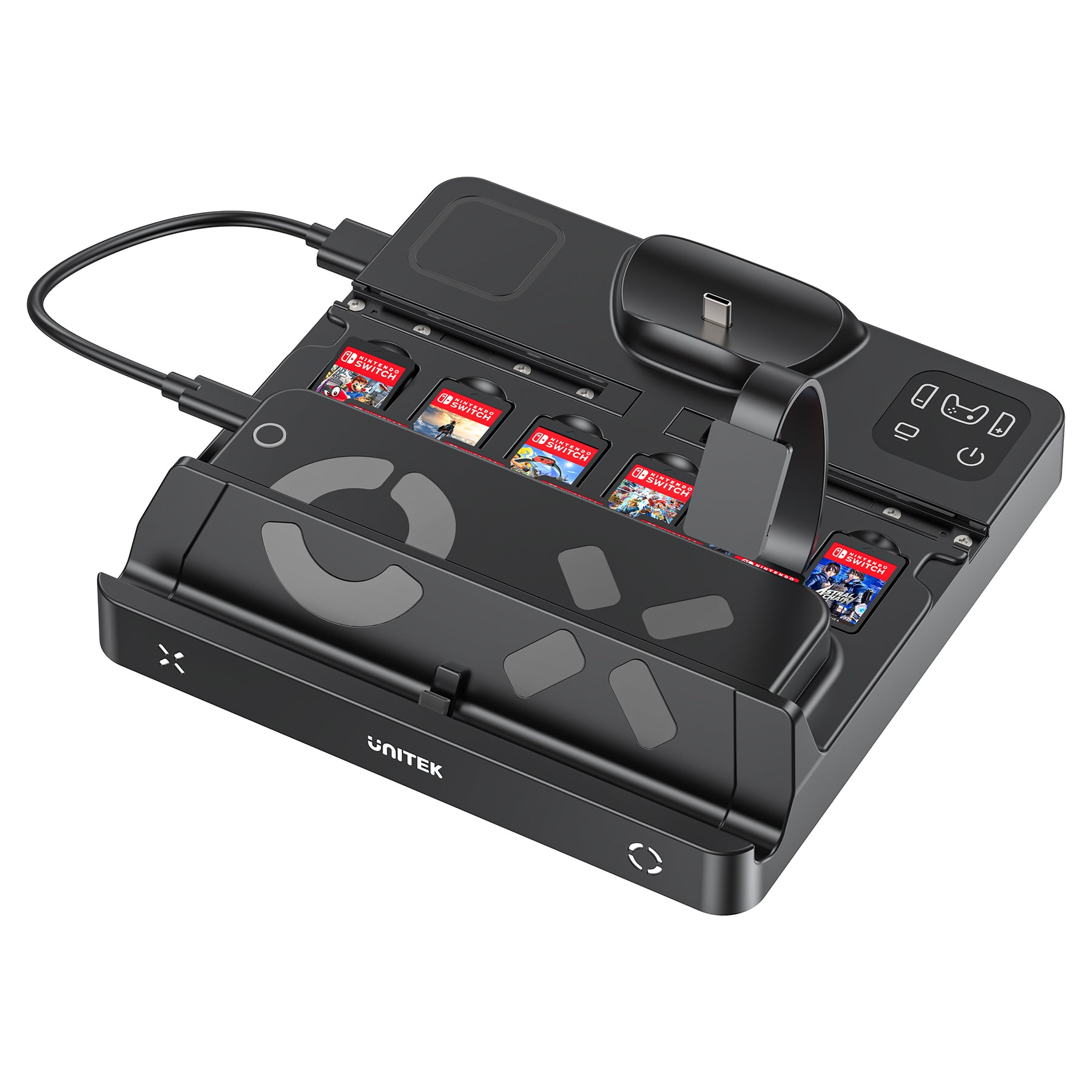 Switch Charging Station with Game Card Reader