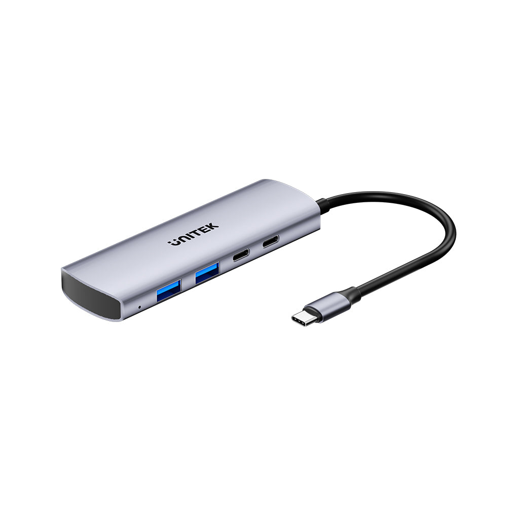 uHUB Q4 4-in-1 10Gbps USB-C Hub with 2 USB-A & 2 USB-C Ports