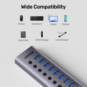 10-in-1 Individual Switches Hub