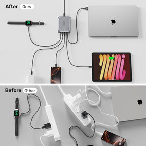 188W PD3.1 Desktop GaN Charging Station