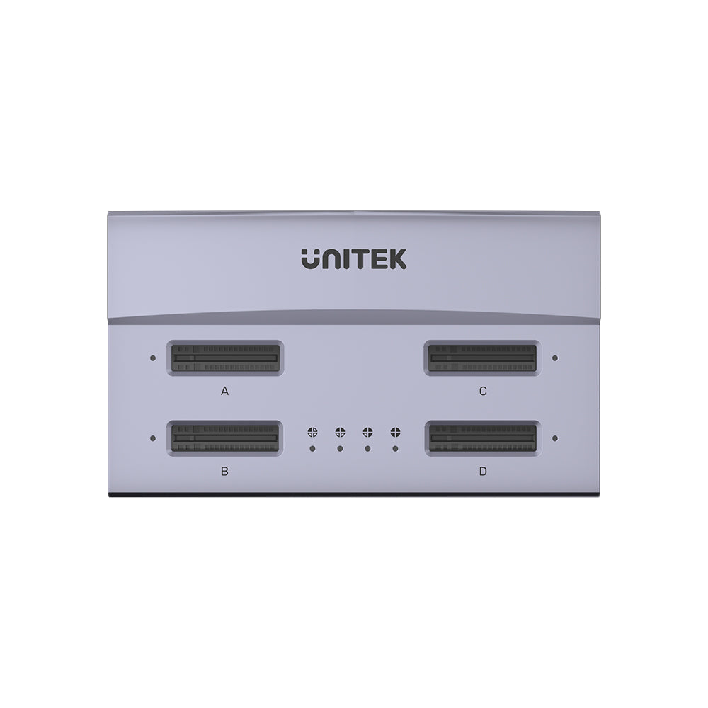 USB4 4-Bay M.2 SSD Docking Station