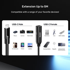 10Gbps USB-C Extension Cable