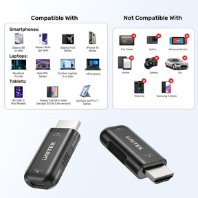 USB-C Female 轉 HDMI Male 轉接器