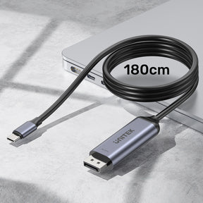 8K USB-C to DisplayPort Bidirectional Cable