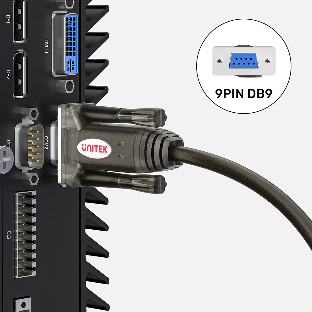 USB-A to RS232 (DB9F) Serial Cable